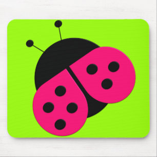 Bonbon-Fantasie LadyBags buntes Mousepad