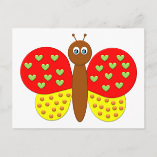 BonBon Fantasy Butterfly's Postkarte