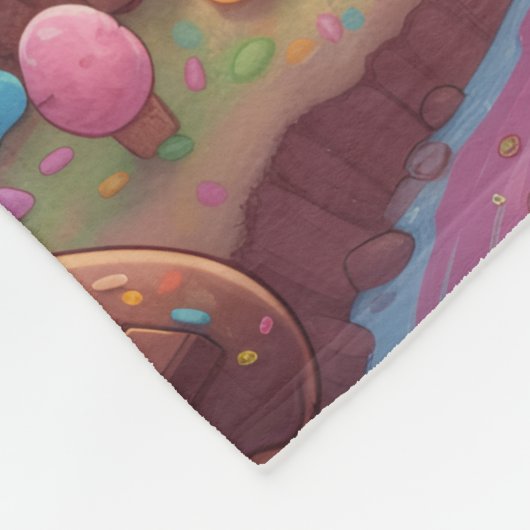 bonbon fleecedecke (Ecke)