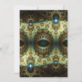 Bonbon fünfzehn, Geburtstag, Einladung, arabische Einladung (Rückseite)