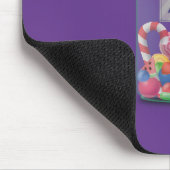 Bonbon-Glas Mousepad (Ecke)