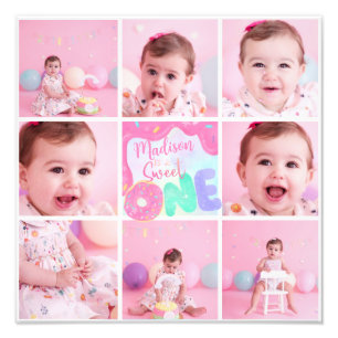 Bonbon mit mehreren Fotos Fotodruck