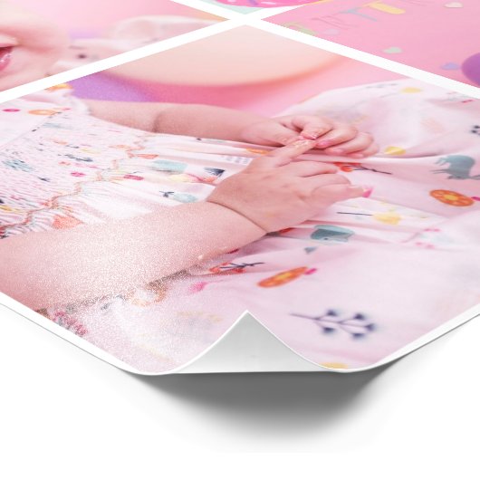 Bonbon mit mehreren Fotos Fotodruck (Ecke)