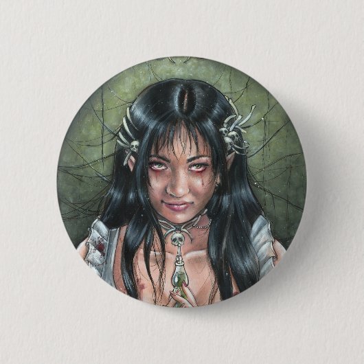 Bonbon mögen Gift-gotischen Knopf Button (Vorderseite)
