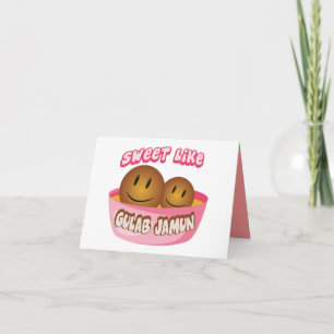 Bonbon mögen Gulab Jamun Geburtstags-Einladung Einladung