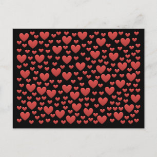 BonBon Rainbow Liebe Hearts Postkarte