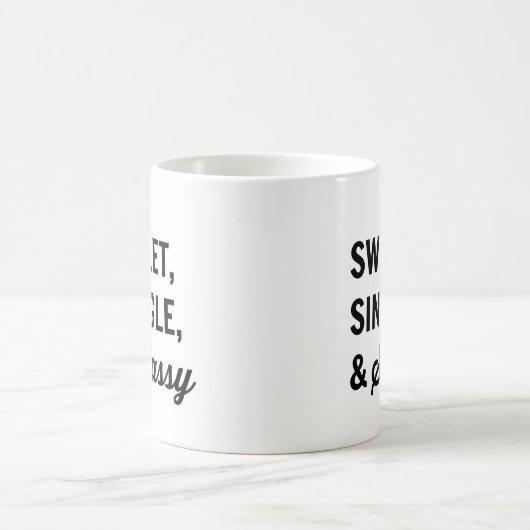 Bonbon, Single u. Sassy Kaffee-Tasse Kaffeetasse (Mittel)