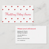 Bonbon verabredete Service Visitenkarte (Vorne/Hinten)