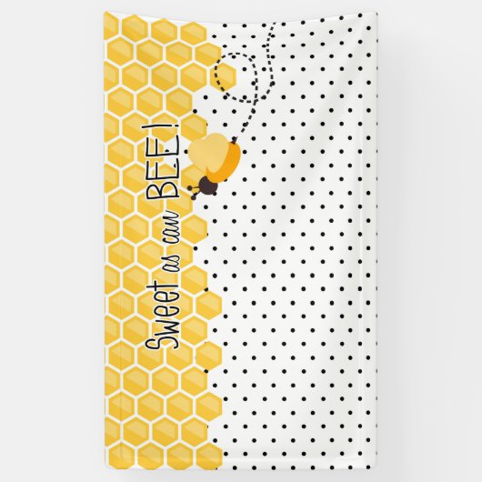 Bonbon, wie Bienen-Babyparty- oder Banner (Vertikal)