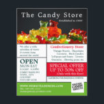 Bonbonbären, Süßwarenartikel, Werbung Flyer<br><div class="desc">Bonbonbären,  Süßwaren,  Werbeartikel für Flyer im Visitenkartengeschäft.</div>