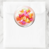 Bonbonbonbonbonbonbonbonbonbonbon niedliche farben runder aufkleber (Tasche)