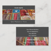 Bonbongeschenkte Visitenkarte (Vorne/Hinten)