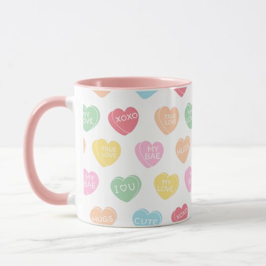 Bonbonherzen Tasse (Links)