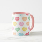Bonbonherzen Tasse (VorderseiteRechts)