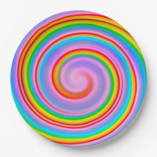 Bonbonkunst Pappteller (Vorderseite)