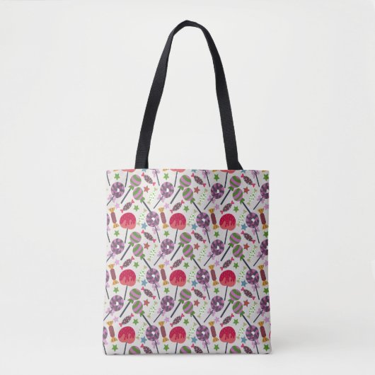 Bonbonmuster | Lollenmuster | Lollipop 11 Tasche (Vorderseite)