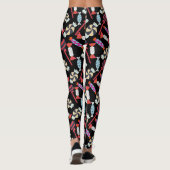 Bonbonmuster | Lollenmuster | Lollipop 14 Leggings (Rückseite)
