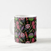 Bonbonmuster | Lollenmuster | Lollipop 16 Kaffeetasse (Vorderseite Links)