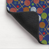 Bonbonmuster | Lollenmuster | Lollipop 17 Mousepad (Ecke)