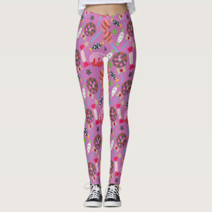 Bonbonmuster   Lollenmuster   Lollipop 19 Leggings