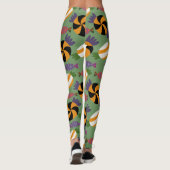 Bonbonmuster | Lollenmuster | Lollipop 1 Leggings (Rückseite)