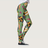 Bonbonmuster | Lollenmuster | Lollipop 1 Leggings (Rechts)