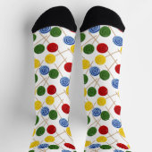 Bonbonmuster | Lollenmuster | Lollipop 21 Thro Socken (Oben)