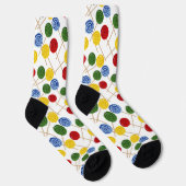 Bonbonmuster | Lollenmuster | Lollipop 21 Thro Socken (Rechts)