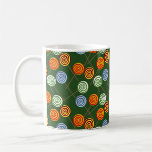 Bonbonmuster Lollenmuster Lollipop 22 Kaffeetasse