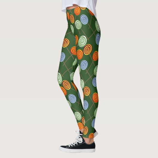 Bonbonmuster | Lollenmuster | Lollipop 22 Leggings (Links)