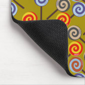 Bonbonmuster | Lollenmuster | Lollipop 26 Mousepad (Ecke)