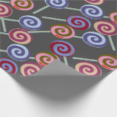 Bonbonmuster | Lollenmuster | Lollipop 27 Geschenkpapier (Ecke)