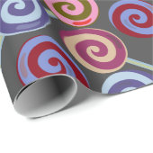 Bonbonmuster | Lollenmuster | Lollipop 27 Geschenkpapier (Rolleneckpunkt)