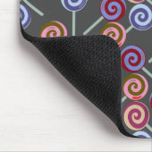 Bonbonmuster | Lollenmuster | Lollipop 27 Mousepad (Ecke)
