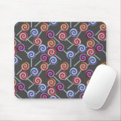 Bonbonmuster | Lollenmuster | Lollipop 27 Mousepad (Mit Mouse)
