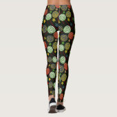 Bonbonmuster | Lollenmuster | Lollipop 28 Leggings (Rückseite)