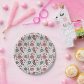 Bonbonmuster | Lollenmuster | Lollipop 29 Pappteller (Party)
