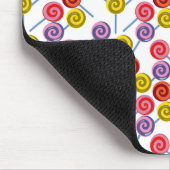 Bonbonmuster | Lollenmuster | Lollipop 2 Mousepad (Ecke)