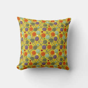 Bonbonmuster Lollenmuster Lollipop 30 Kissen