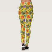 Bonbonmuster | Lollenmuster | Lollipop 30 Leggings (Rückseite)