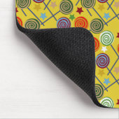 Bonbonmuster | Lollenmuster | Lollipop 30 Mousepad (Ecke)