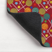 Bonbonmuster | Lollenmuster | Lollipop 32 Mousepad (Ecke)