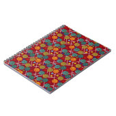 Bonbonmuster | Lollenmuster | Lollipop 32 Notizblock (Linke Seite)
