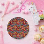Bonbonmuster | Lollenmuster | Lollipop 32 Pappteller (Party)