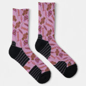 Bonbonmuster | Lollenmuster | lollipop 34 iPad Socken (Rechts)