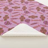Bonbonmuster | Lollenmuster | Lollipop 34 Sherpadecke (3/4)
