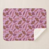 Bonbonmuster | Lollenmuster | Lollipop 34 Sherpadecke (Vorderseite (Horizontal))