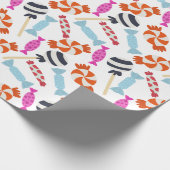 Bonbonmuster | Lollenmuster | Lollipop 35 Geschenkpapier (Ecke)