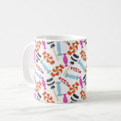Bonbonmuster | Lollenmuster | Lollipop 35 Kaffeetasse (Vorderseite Links)