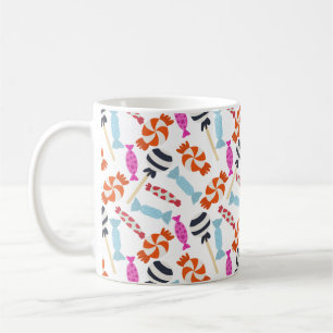 Bonbonmuster Lollenmuster Lollipop 35 Kaffeetasse